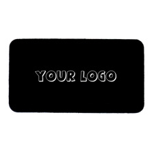 A black and white logo with the text " your logo ".